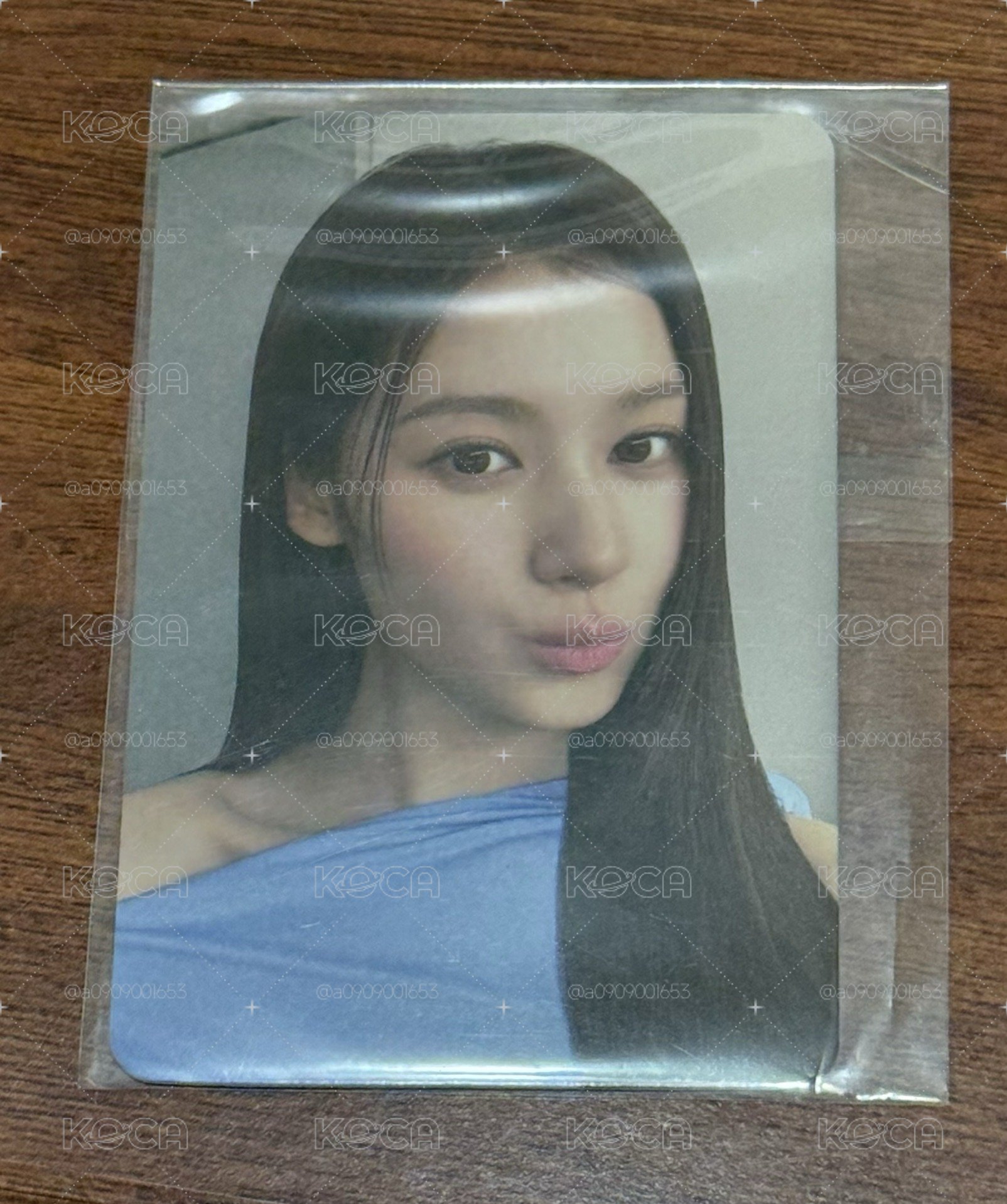 TWICE sana biore 防曬 代言卡 小卡