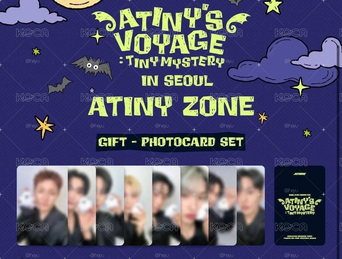 ATEEZ FM飯咪 TINY ZONE梯尼粽卡