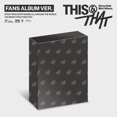 Stray Kids THIS & THAT 未拆專（無通路特典）