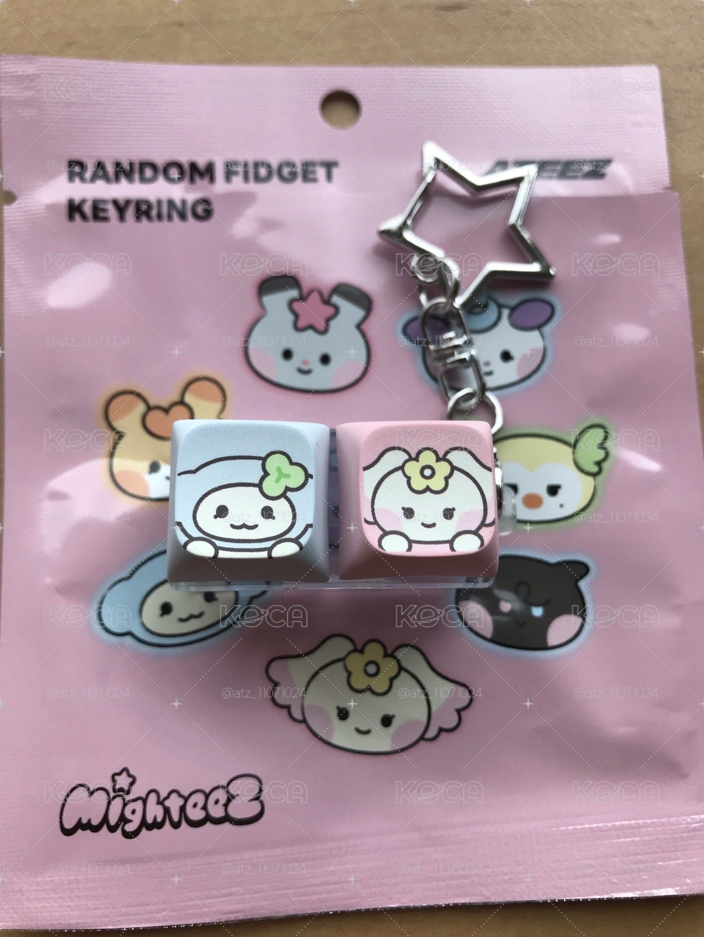 mighteez fidget keyring 潤尚