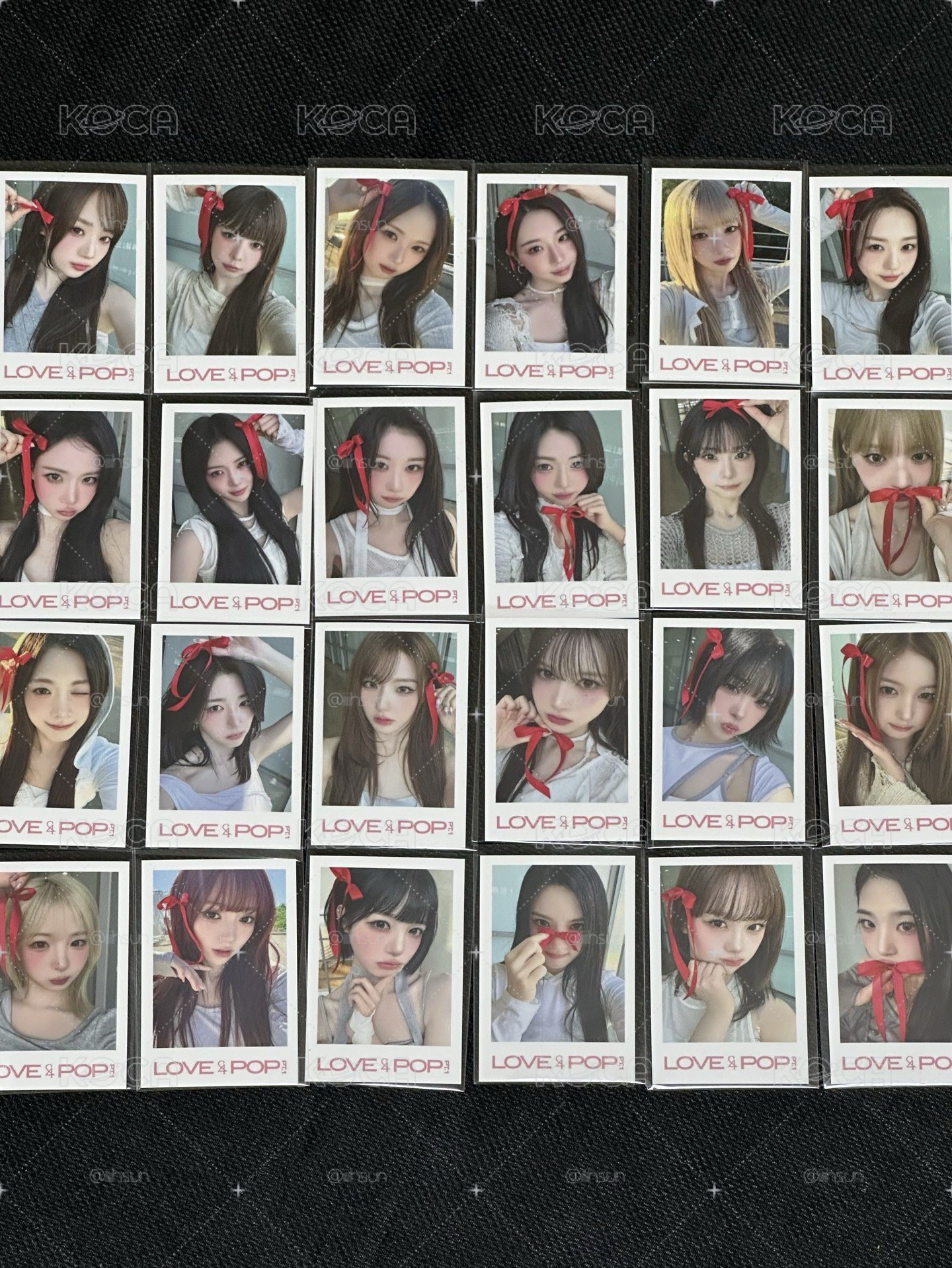 tripleS LOVE&POP pt.1 EL Lucky Draw🎀蝴蝶結手寫卡背