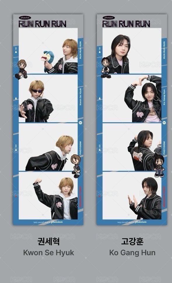 EP photoism 人生四格卡 / 拍貼 人生四格 背面