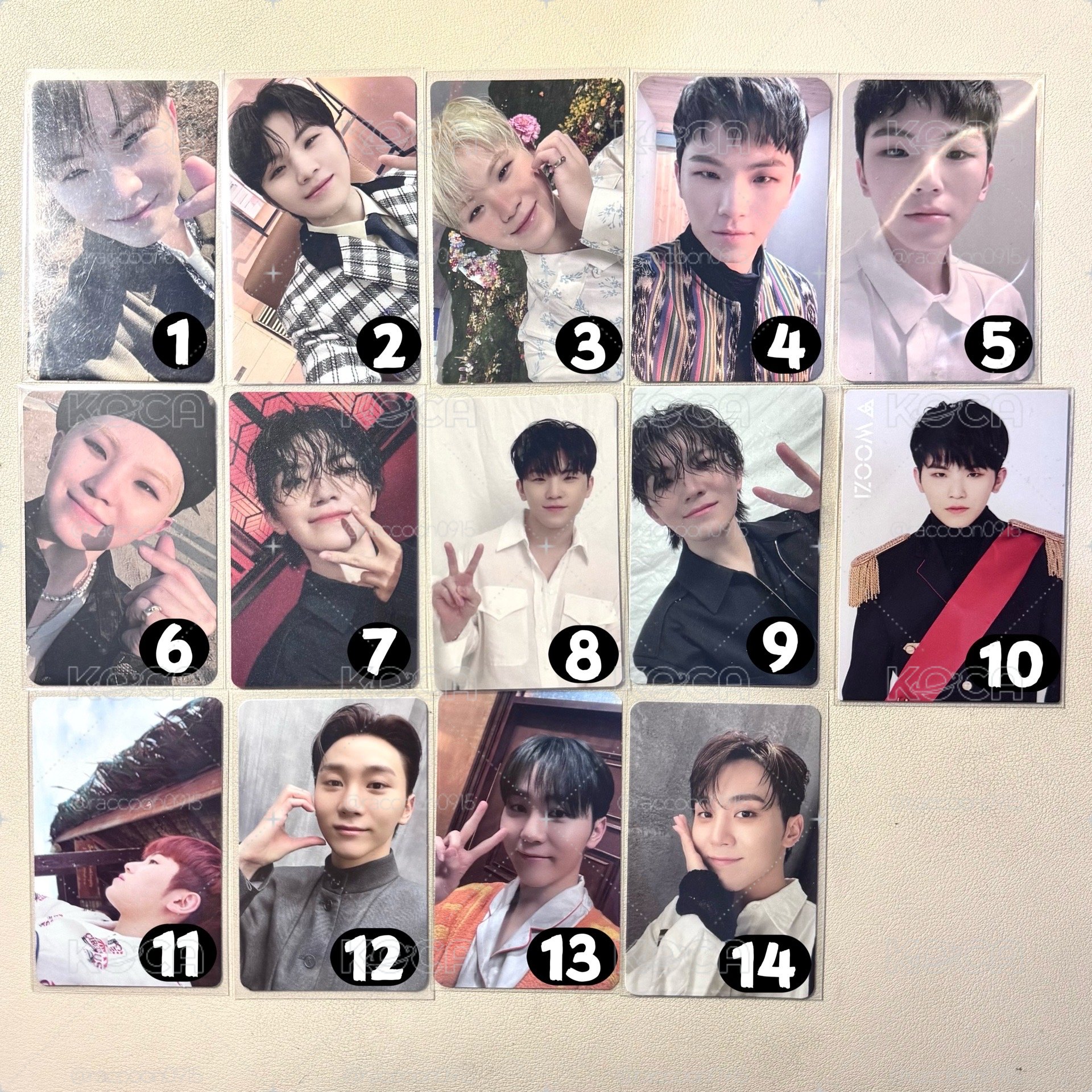 Woozi 小卡