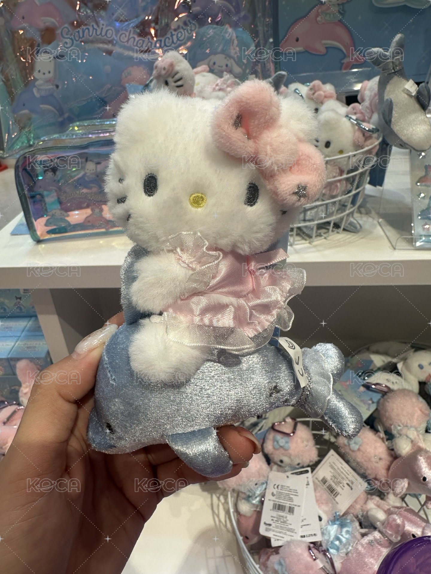 凱蒂貓海豚小娃