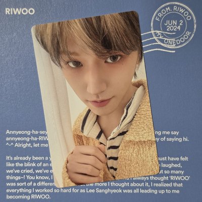【RIWOO】HOME 單封 專輯卡