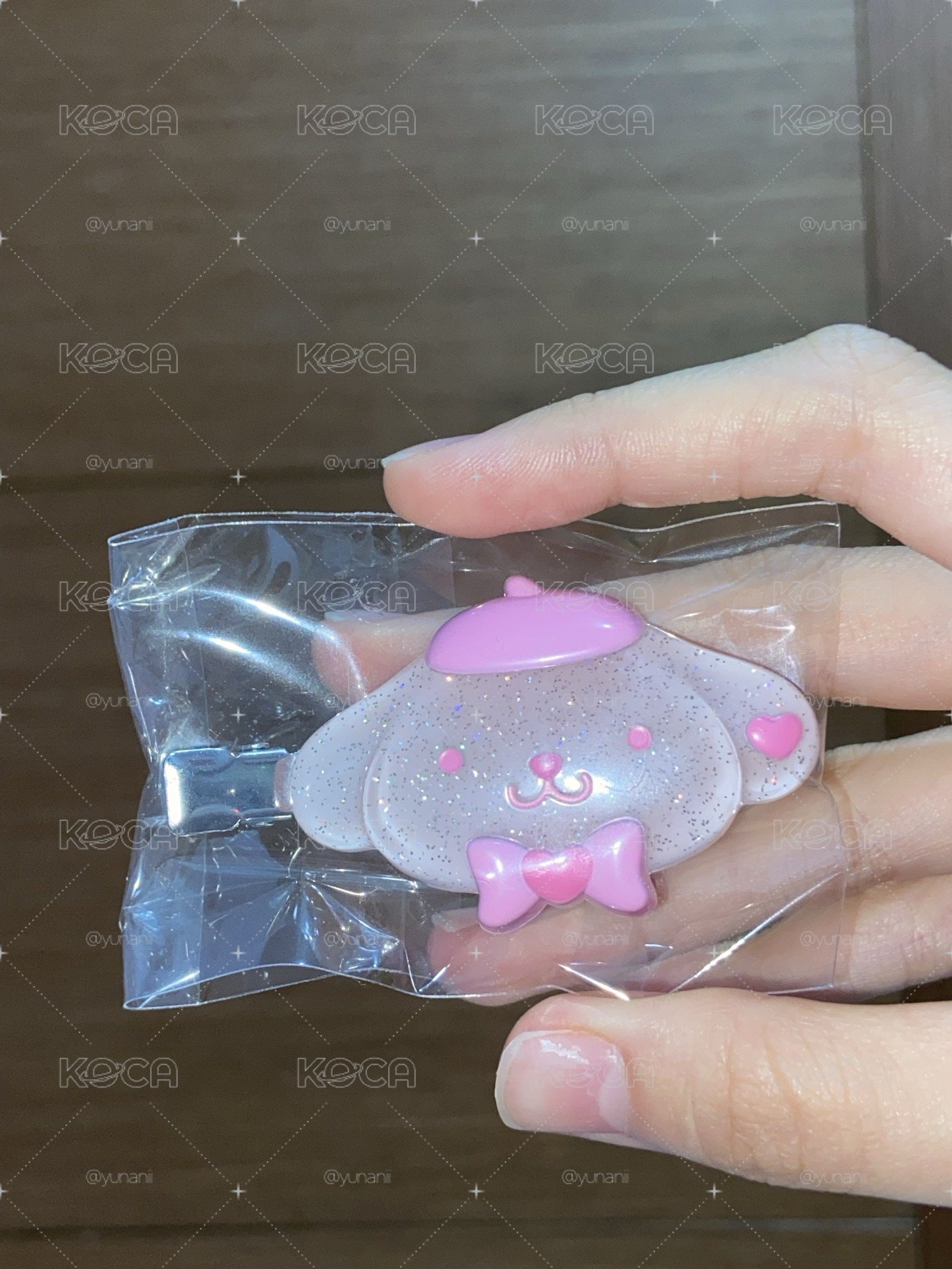 三麗鷗櫻花髮夾盲盒 布丁狗