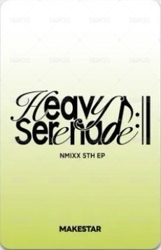 Heavy Serenade ms 線下 5.0 簽售卡 Y2K A 背面