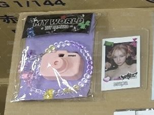 （綁500）aespa my world 玩具相機 柚 全新