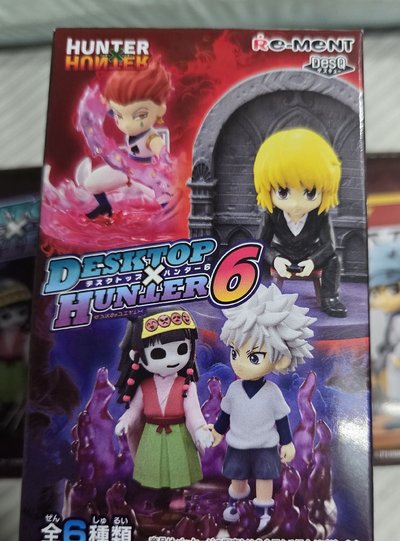 獵人快閃店盲盒公仔一套6組