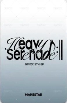 Heavy Serenade ms 線上 5.0 簽售卡 Y2K B 背面