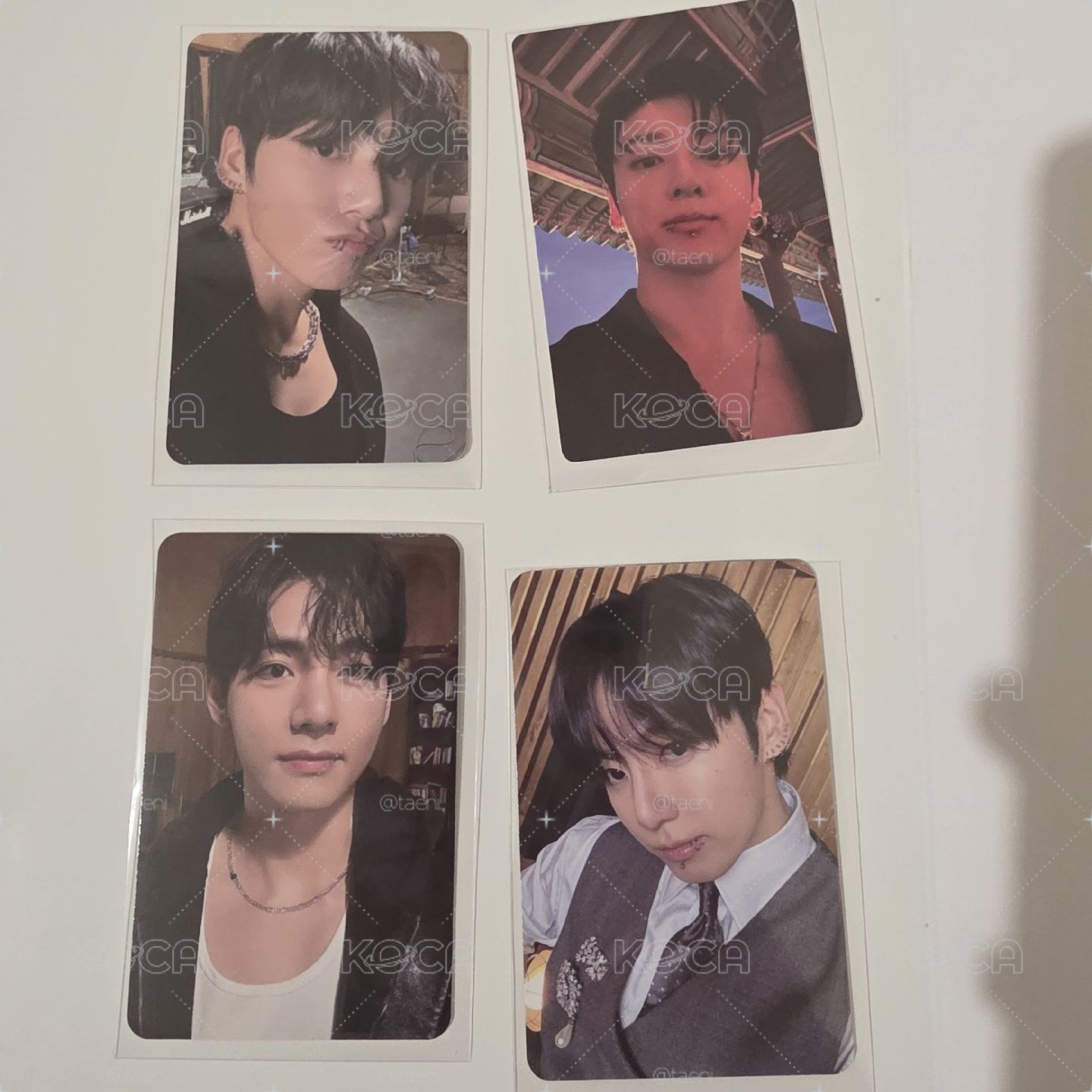 BTS 泰亨柾國阿里郎專卡