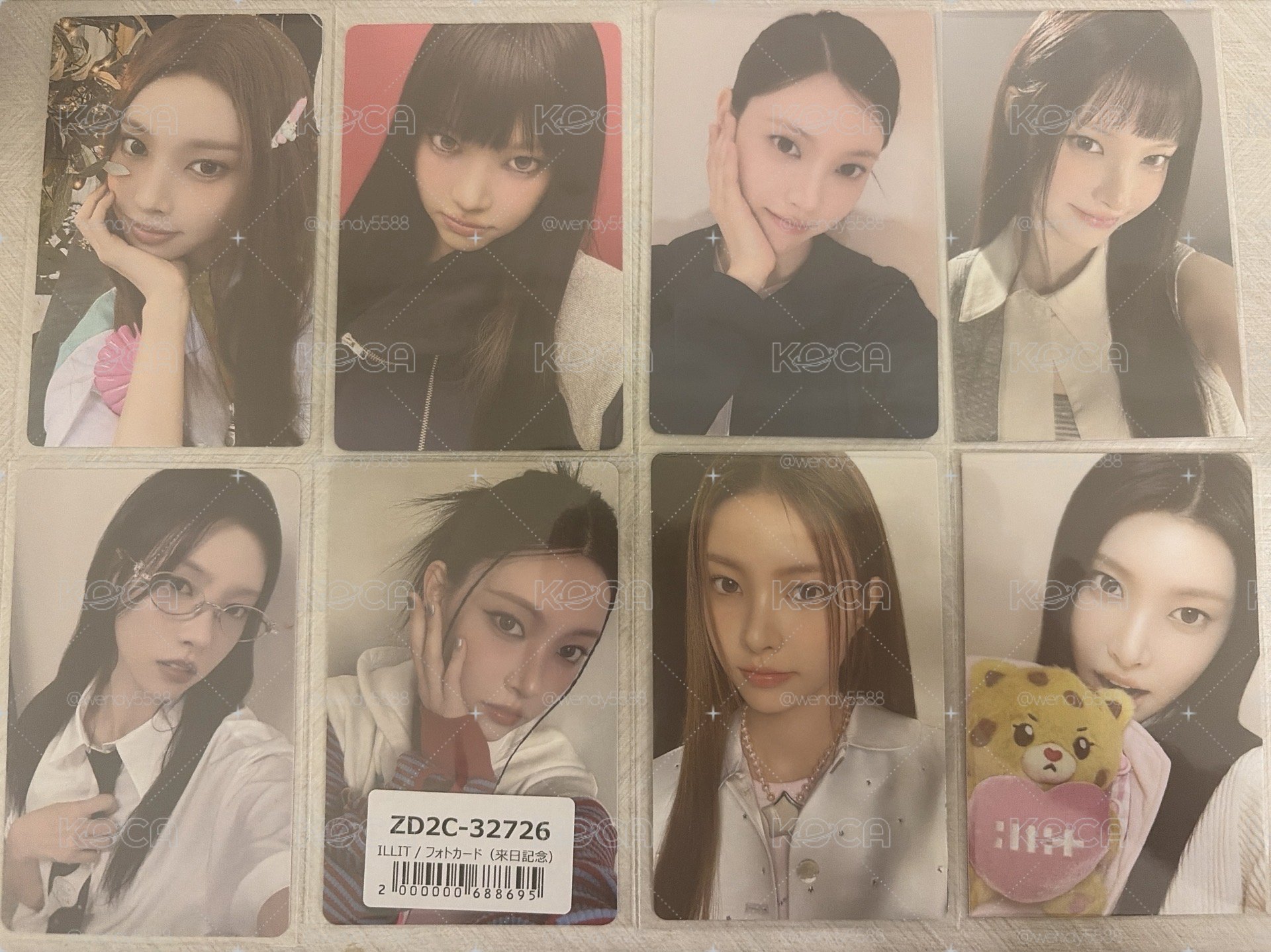 Illit 玧我 8張一組