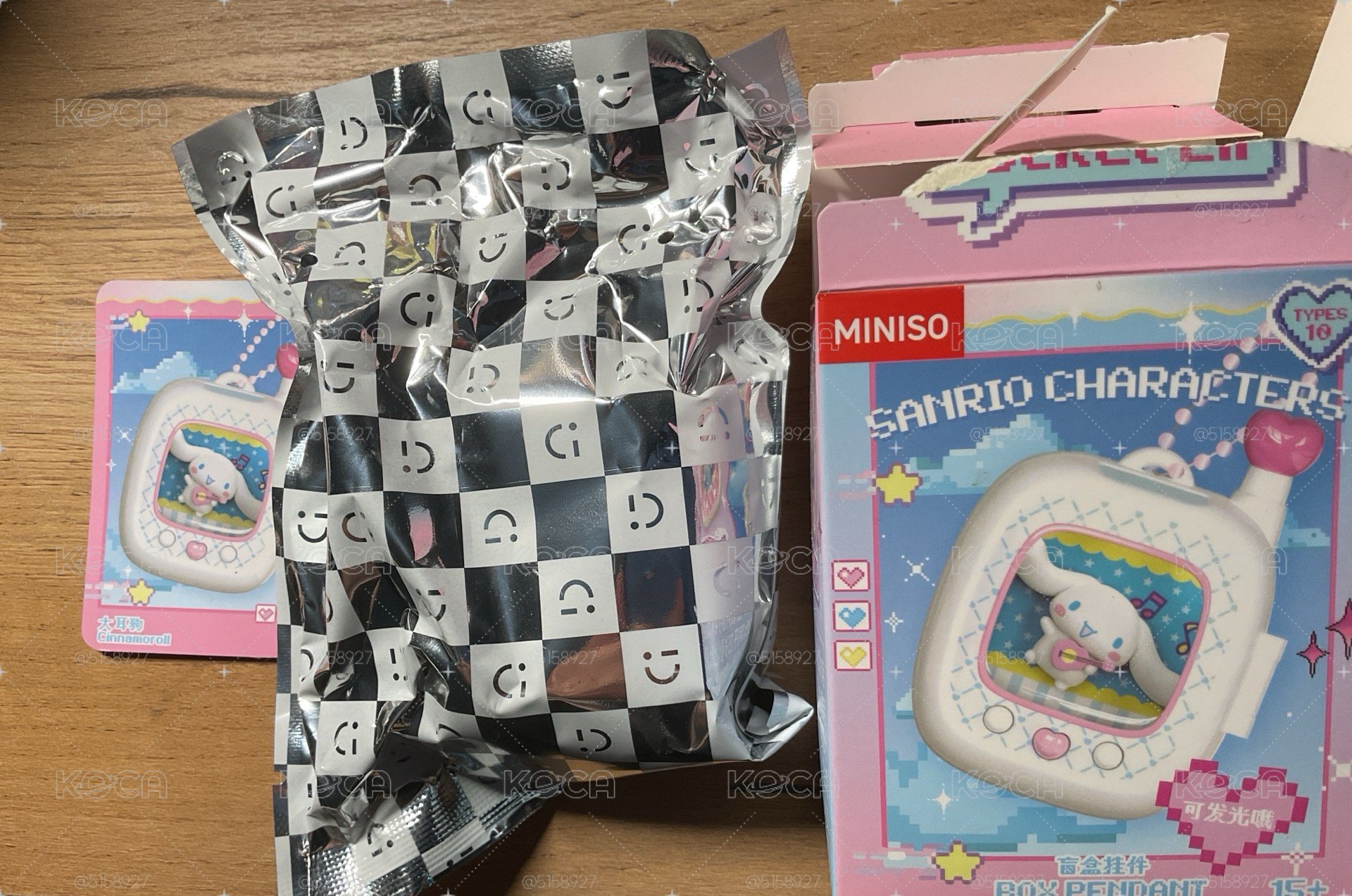 大耳狗 MINISO 吊飾  口袋精靈系列盲盒掛件