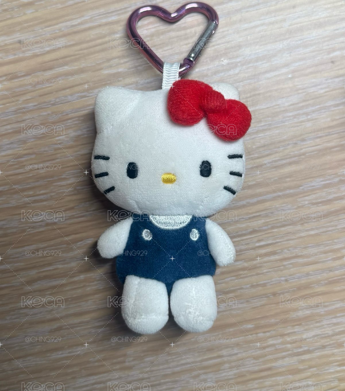 愛心扣kitty