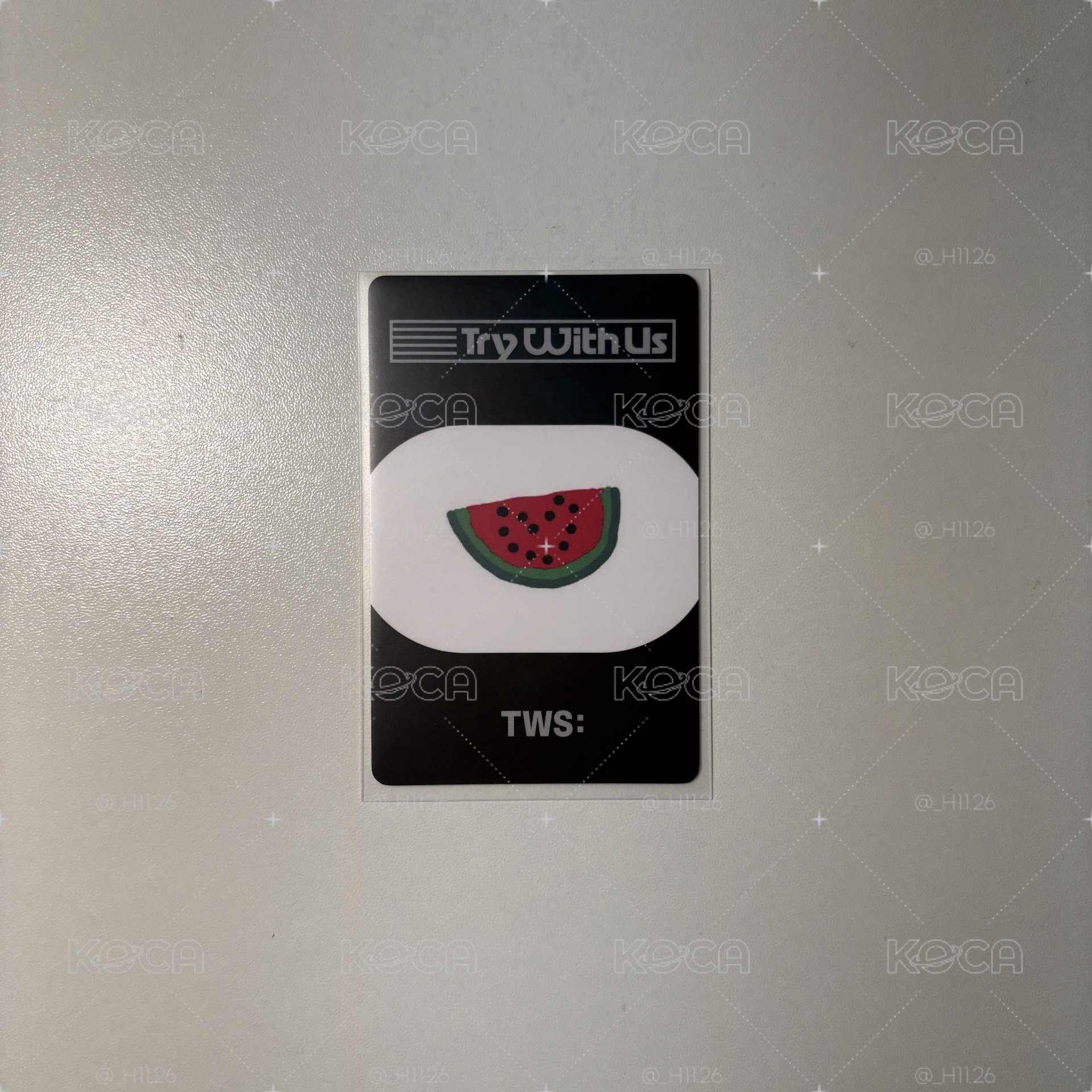 TWS 英宰｜蛋撻脆 西瓜卡背🍉