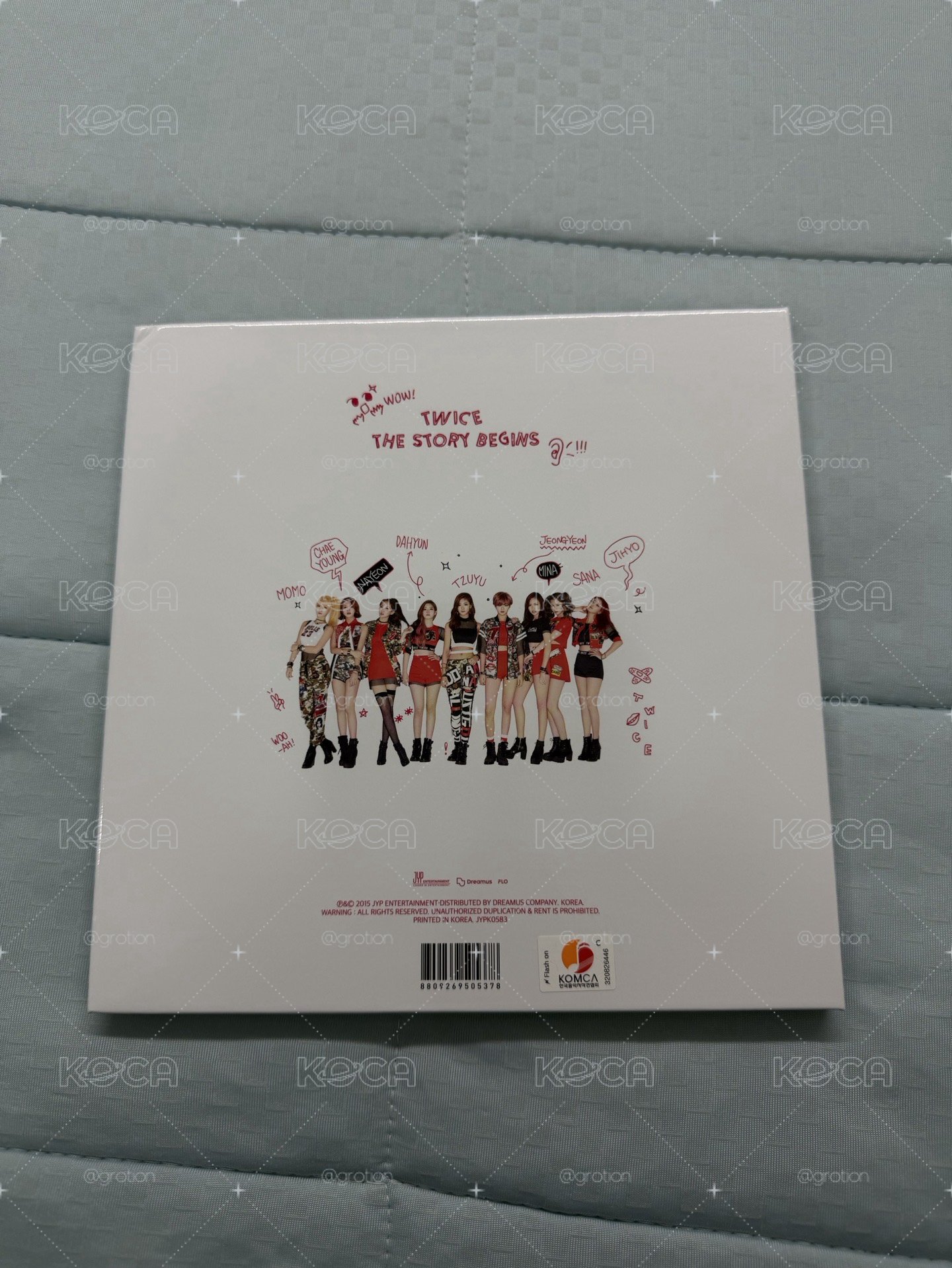 TWICE - THE STORY BEGINS 已拆 中度原廠損