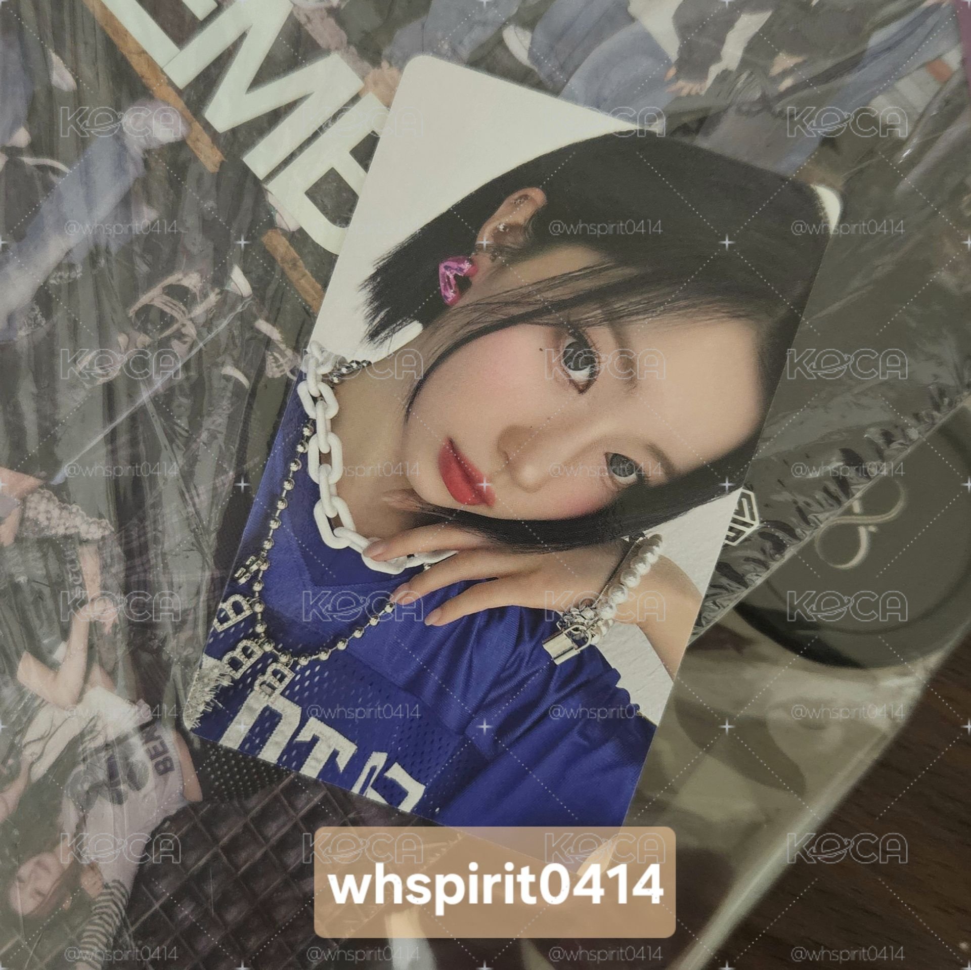 Babymonster Asa 台北展位卡