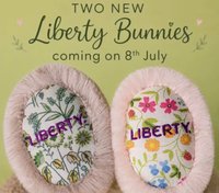 Blossom 碎花 Liberty🇬🇧邦尼兔Two exclusive new Jellycat friends areabout to tiptoe into libertylondon on the 8th July