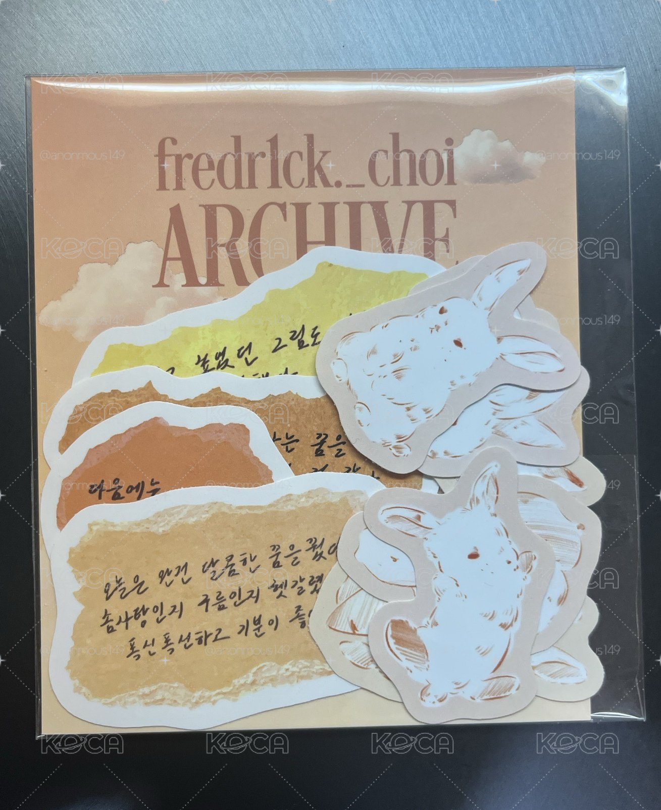 崔立于 攝影展貼紙組無卡