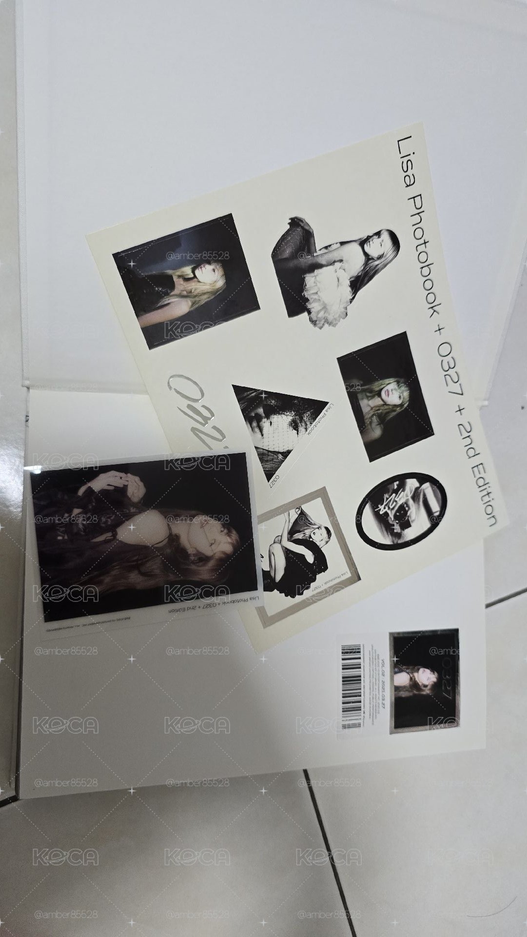 0327 LISA PHOTOBOOK vol.2 二手配置如圖
