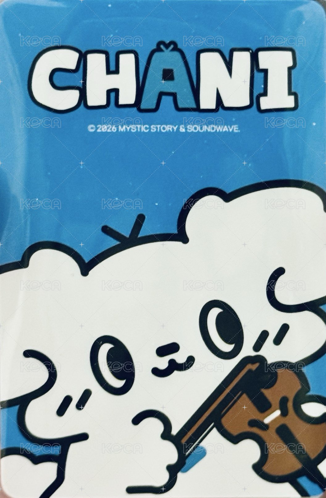 CYLU快閃店 迷你吊飾娃 周邊卡  背面