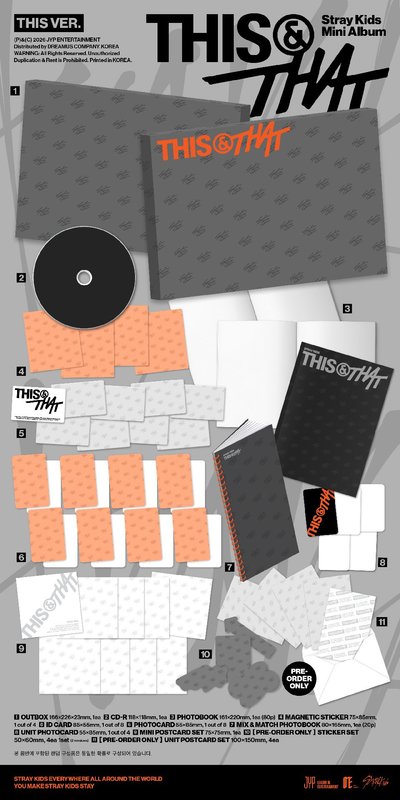 This & That TRUCK ver 限量版+普版 各一張（普版下單時備註選版本 未備註隨機發）