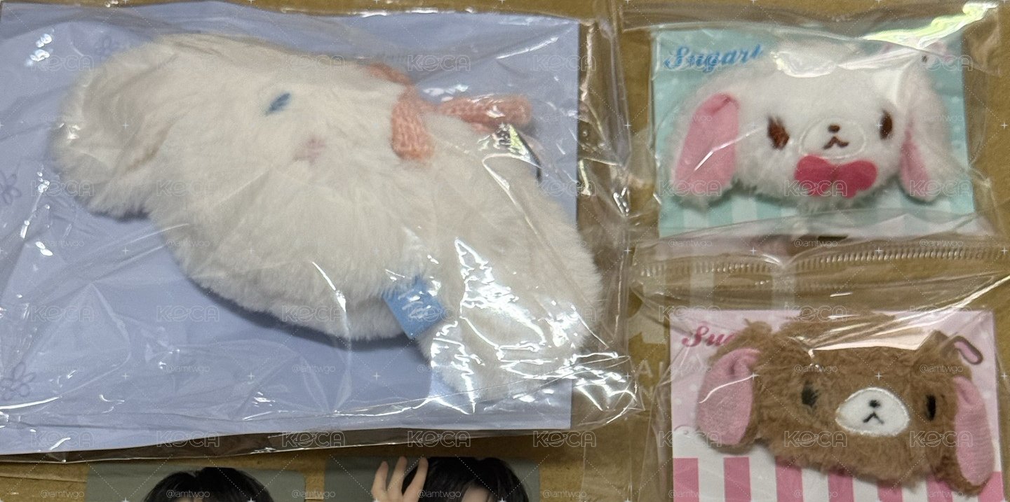 兔子娃娃+蜜糖邦尼髮夾