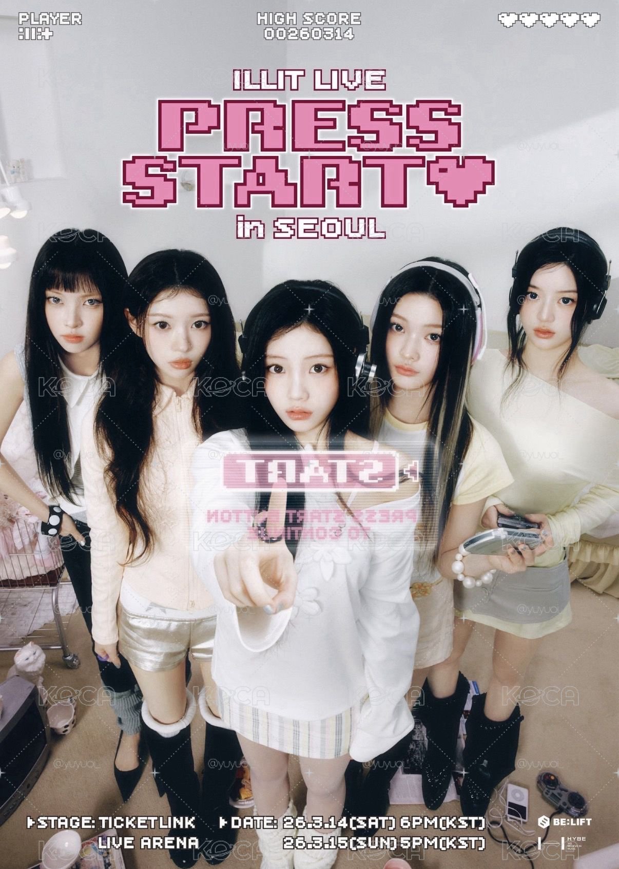 PRESS START 日巡 明信片 
