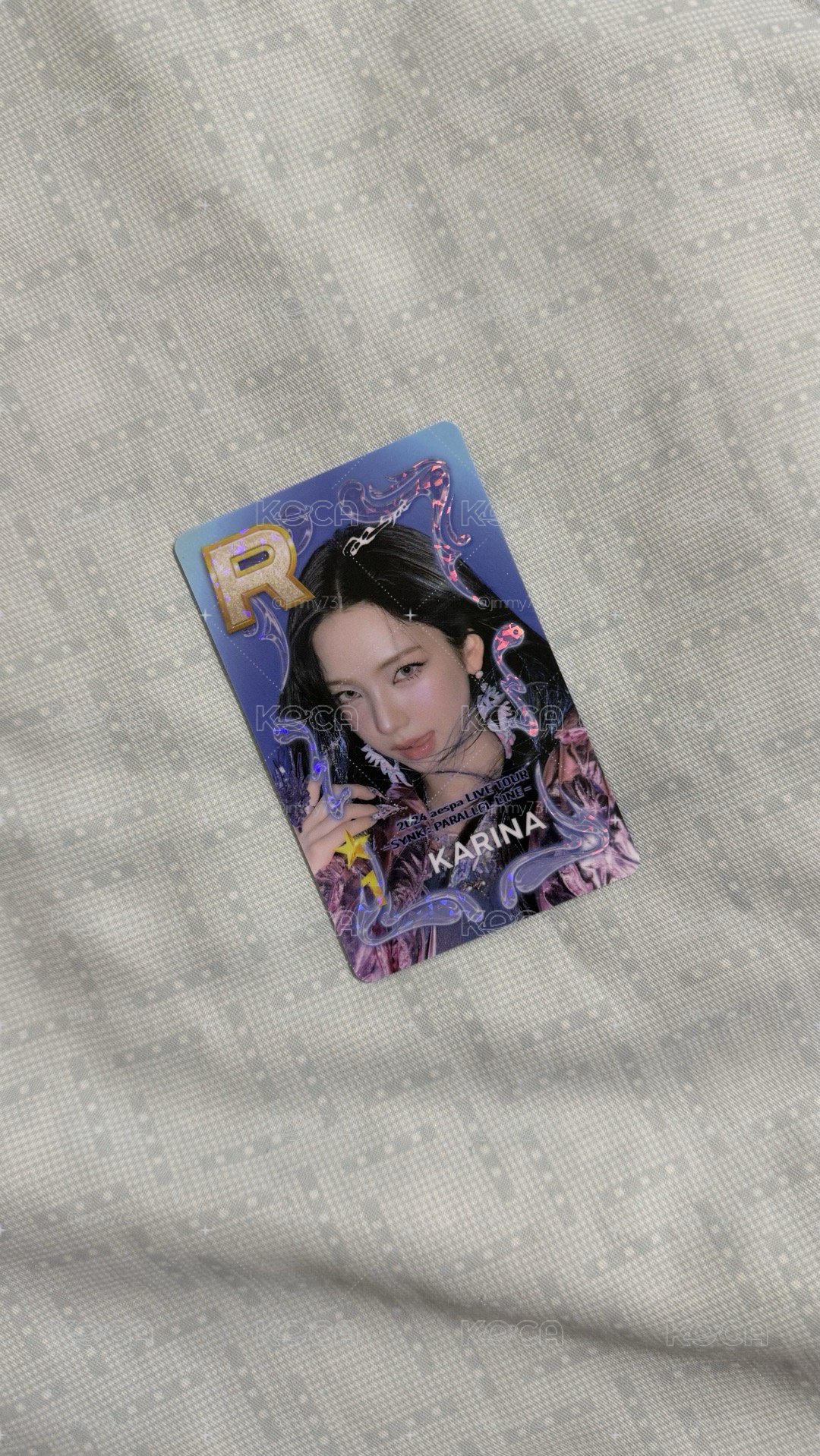二巡首爾場 遊戲卡柚