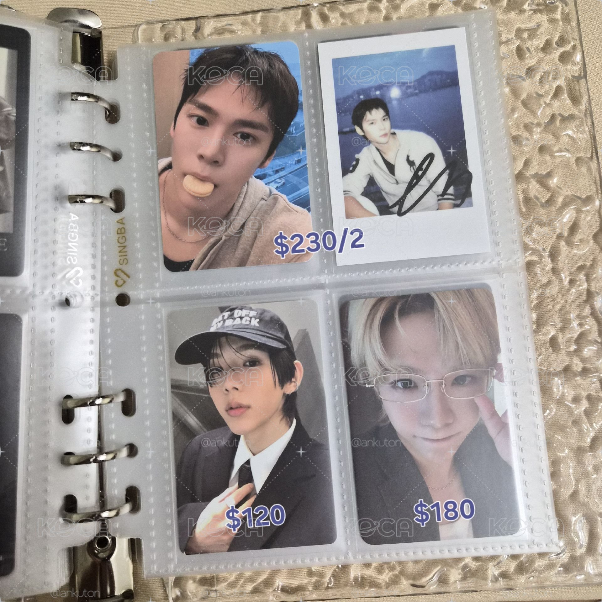ITTA金髮眼鏡醬+旁邊smini專卡