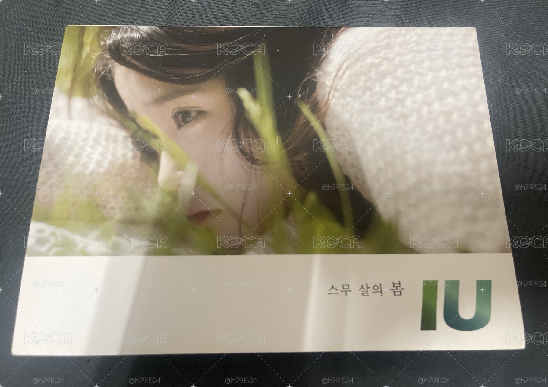 IU 李知恩 二十歲的春天 專輯 白標