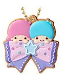 BANDAI 吊飾 糖霜餅乾  雙子星