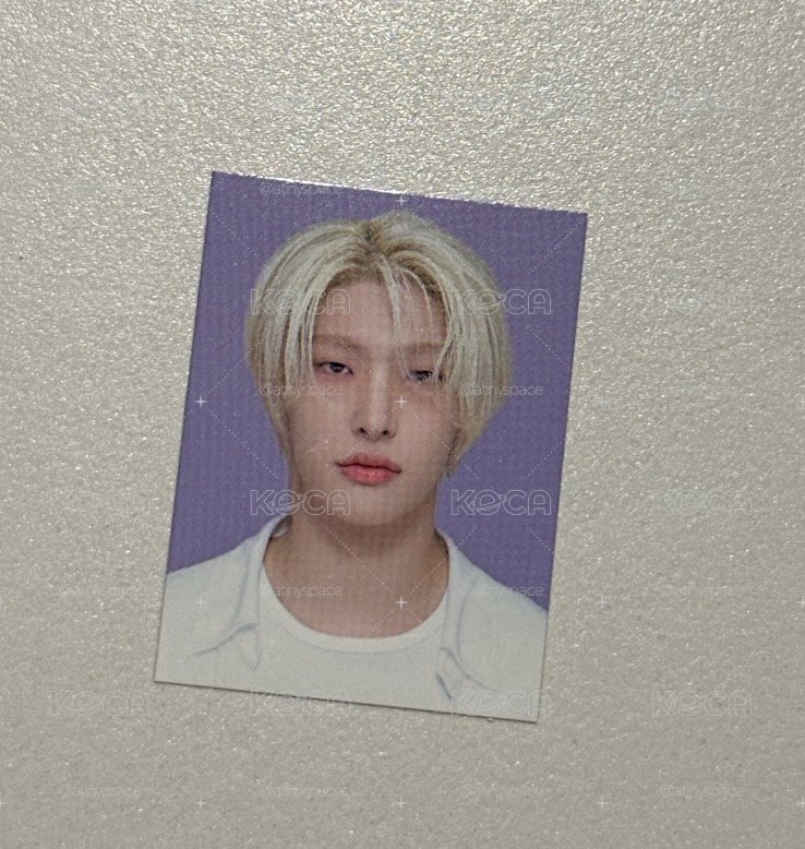 ATEEZ七期會員禮 證件照 旼琦
