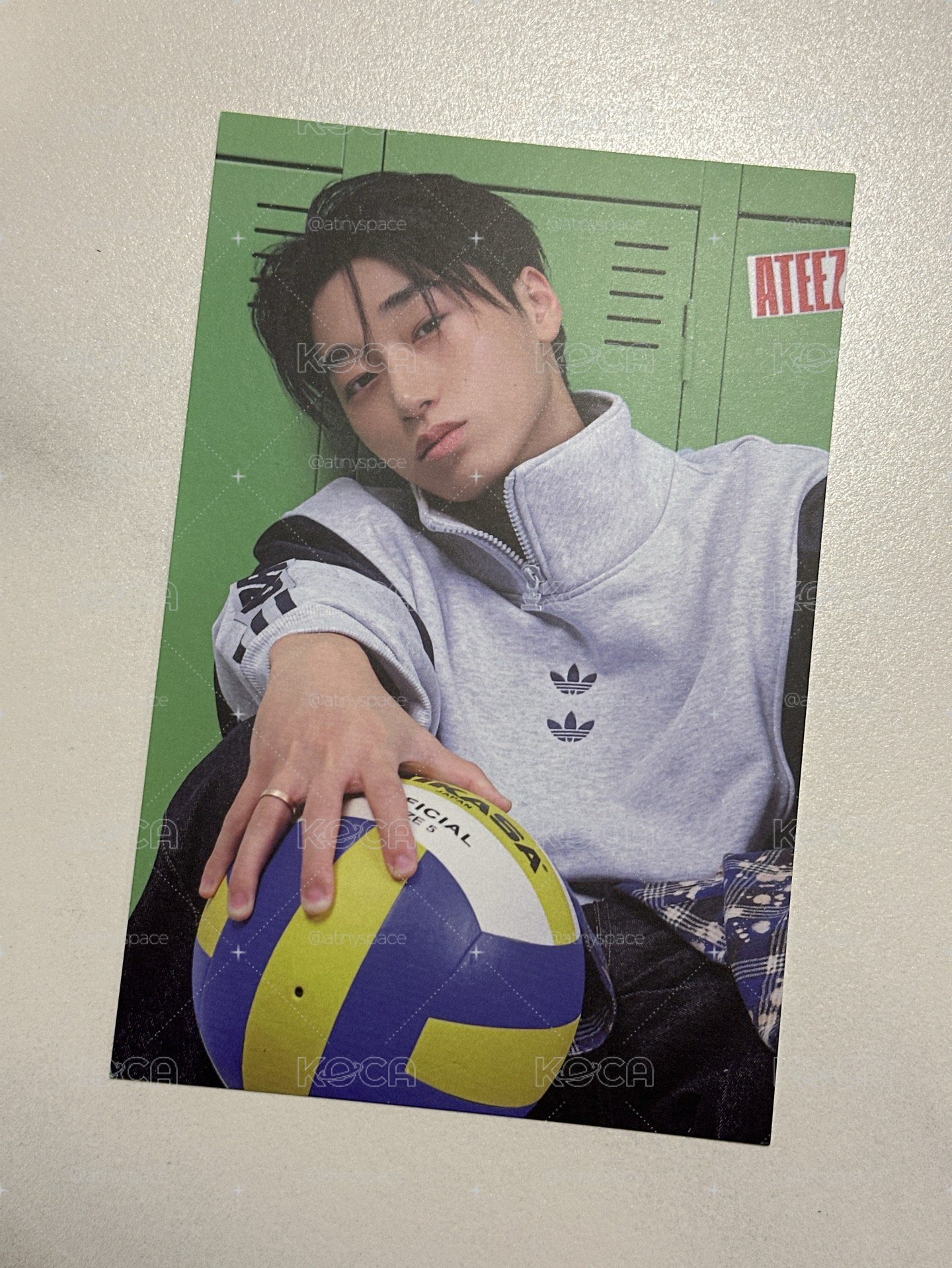 ATEEZ七期會員禮 明信片 崔傘