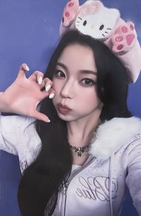 正規一 數星星 扭蛋 幸運卡 KITTY貝雷帽