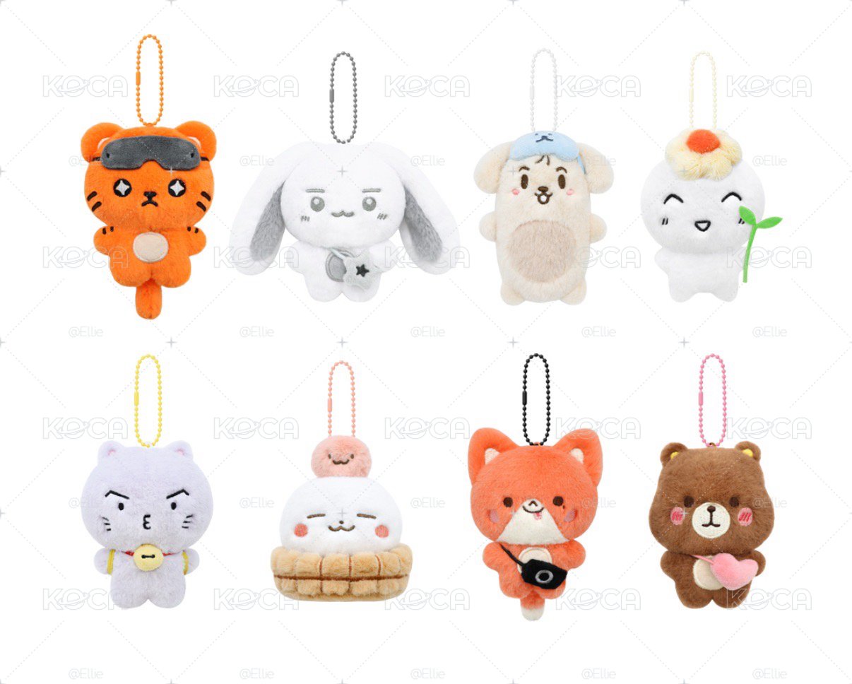 26' 飯咪 吊娃 ATEEZ PLUSH 2026 ver.（傘咪）