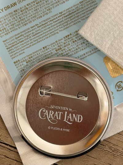 Carat Land 崔勝哲 Scoups 徽章