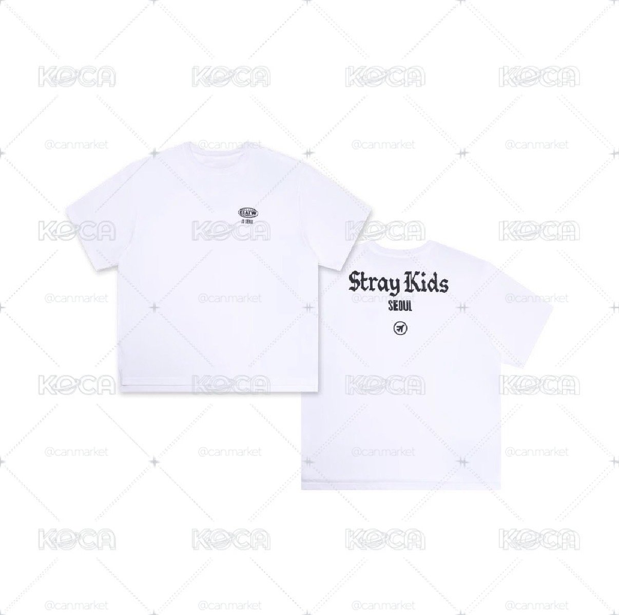 快閃店 T-SHIRT 首爾版 含滿額卡2張