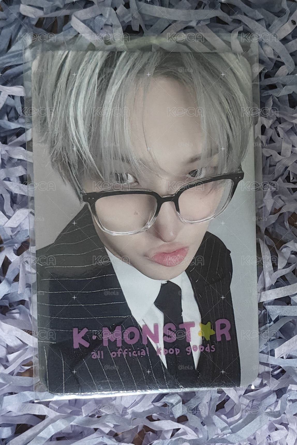 旼琦➡️GH5 dmm DIGIPACK 特典卡 黑框眼鏡 ver.