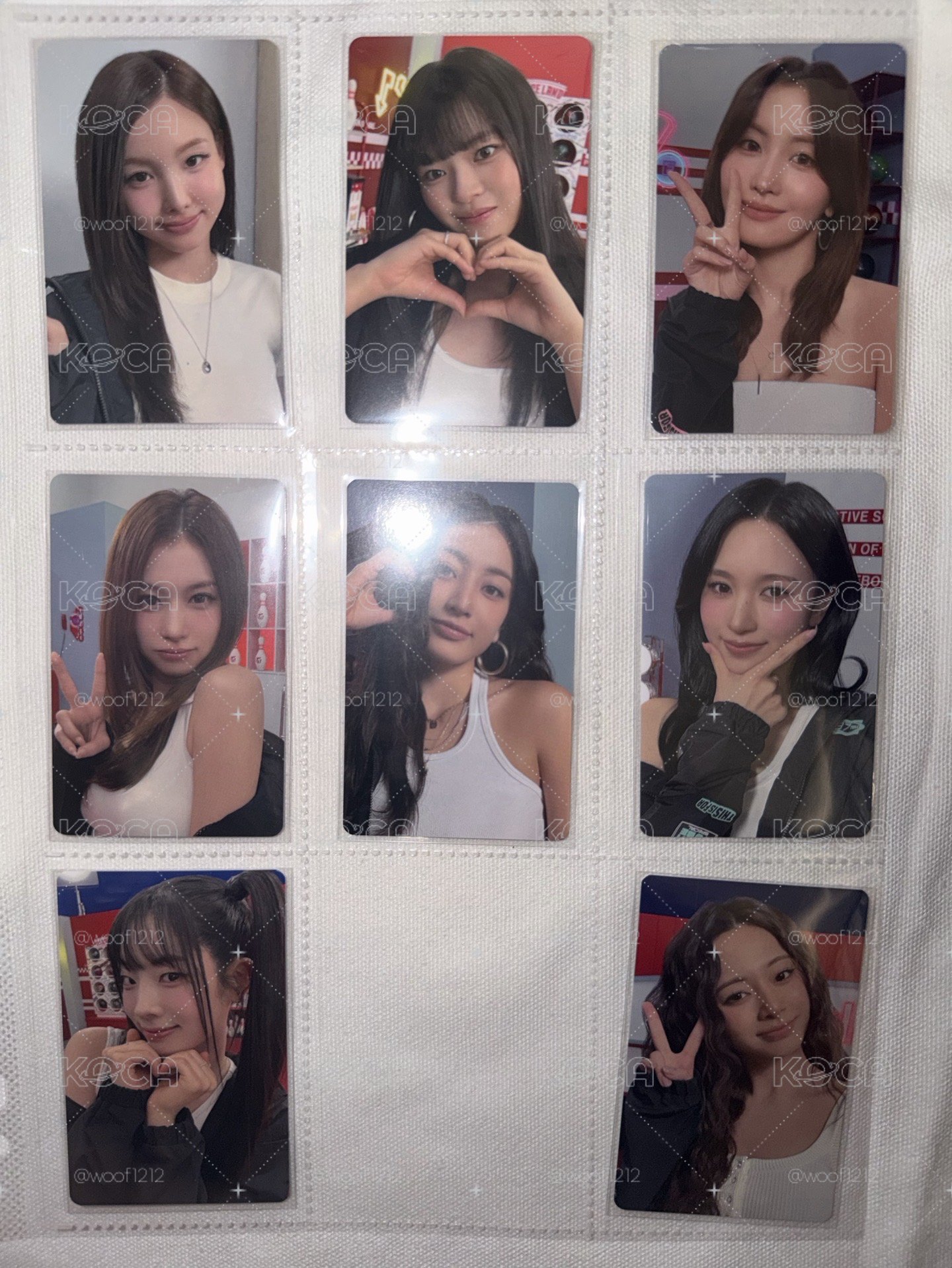 TWICE新國立升級禮 場限卡