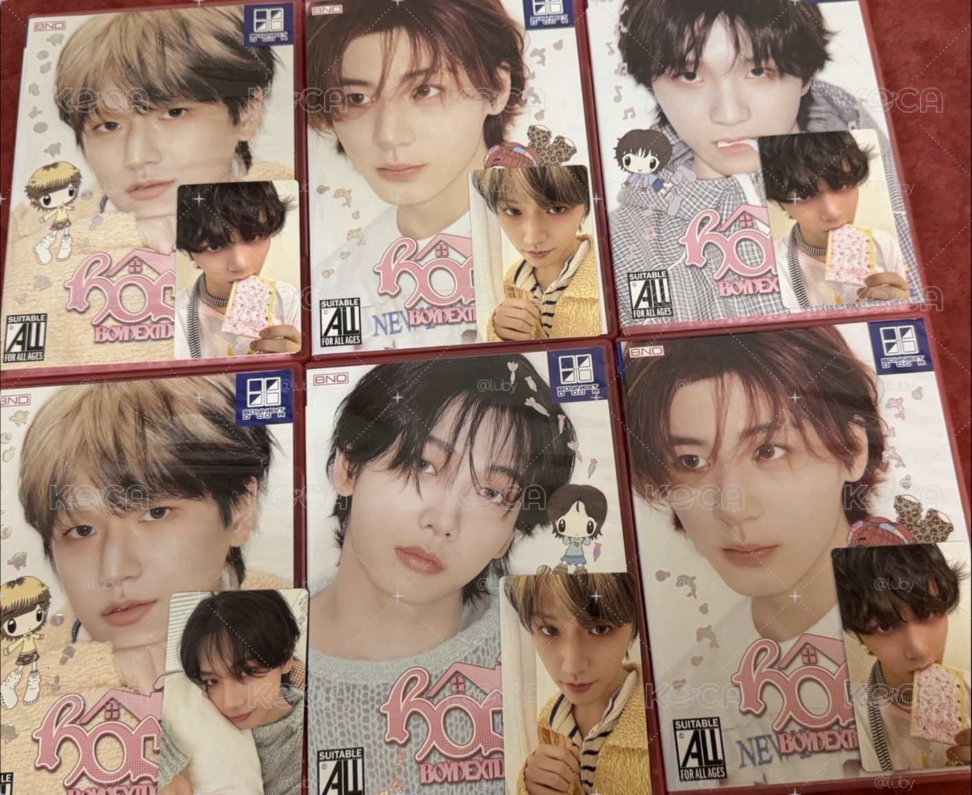 BOYNEXTDOOR HOME 已拆專