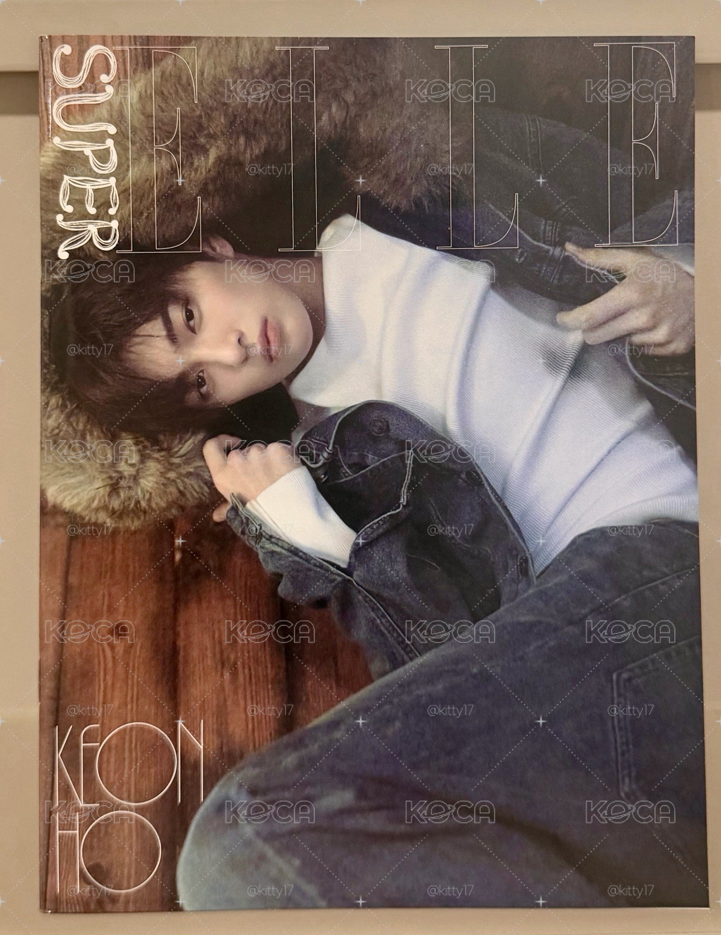 ELLE雜誌 安乾鎬封面