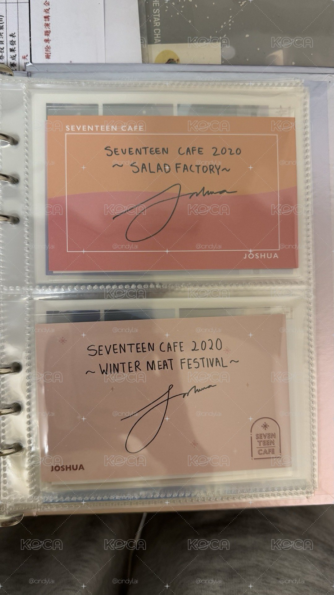 SVT CAFE 餐飲插牌小卡 立牌