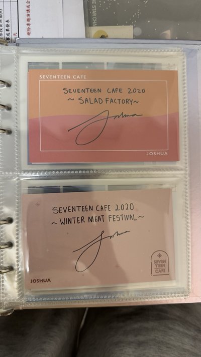 SVT CAFE 餐飲插牌小卡 立牌