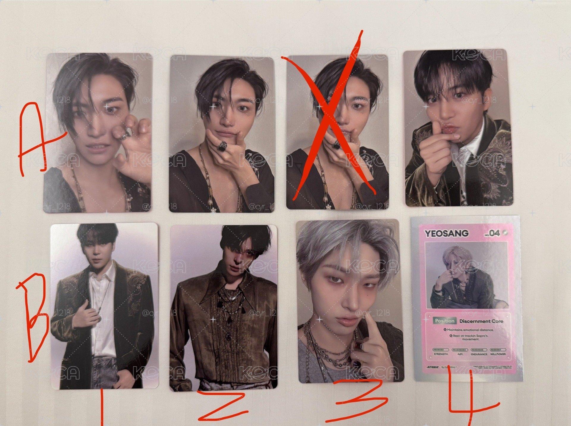 ATEEZ🪜 GH5專卡