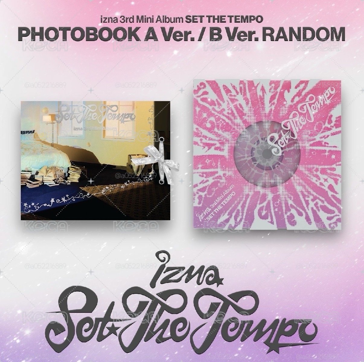 izna “SET THE TEMPO” PB專