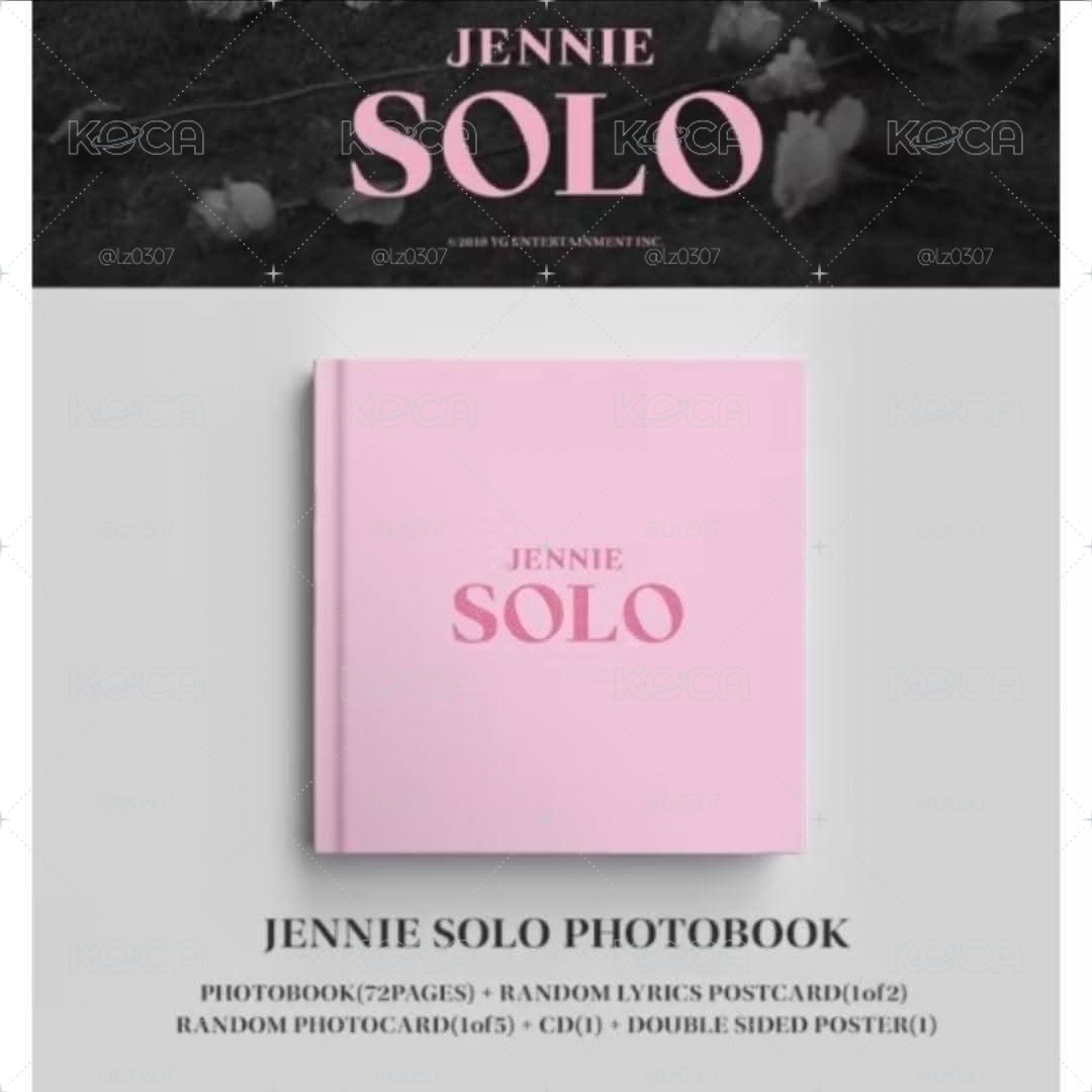 全新未拆jennie solo專、COLLECTION 網球俱樂部版