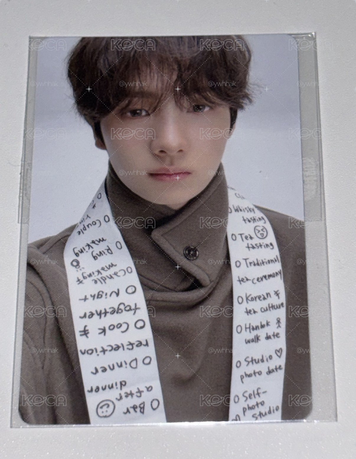 迷五 wvs C ver.特典卡  YOUNG JAE