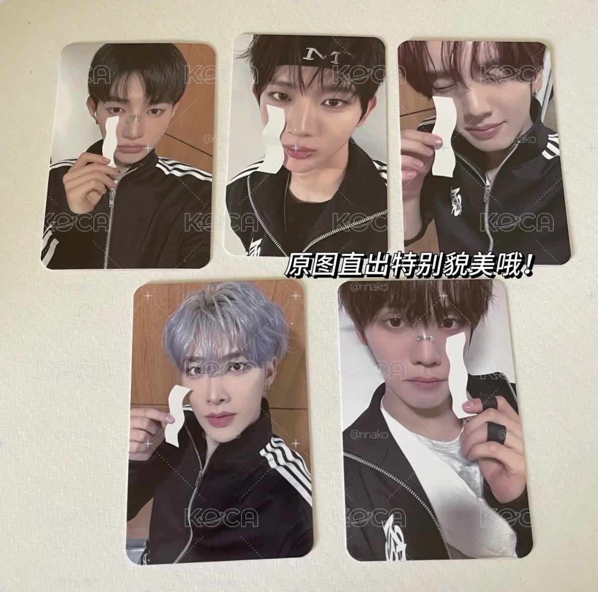 AND2BLE 哭哭 紙條 特典卡 kpopstore 2.0