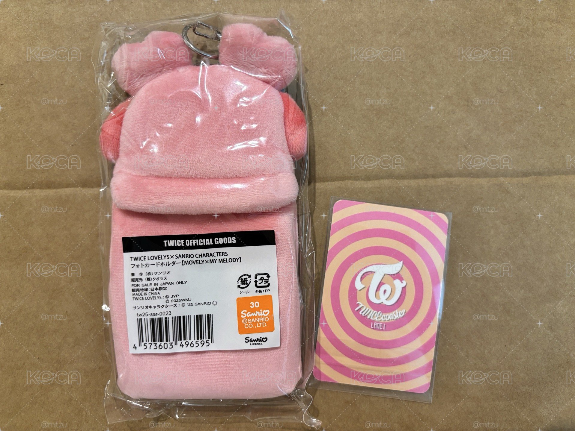 MOMO 美樂蒂 三麗鷗 卡套 + TT閃卡